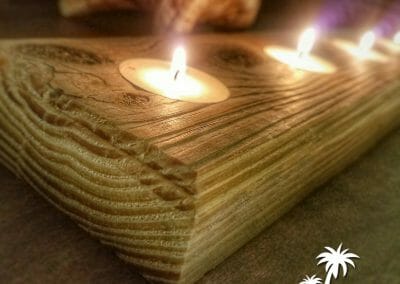 2x4 Candle Holder