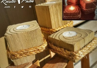 4x4 Candle Holders