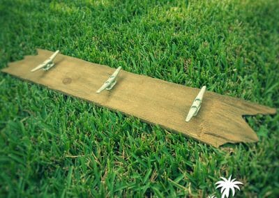 Boat Cleat Coat Rack