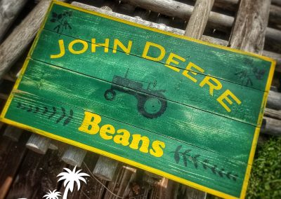 John Deer Beans Sign