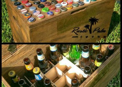 Wooden Beer Box